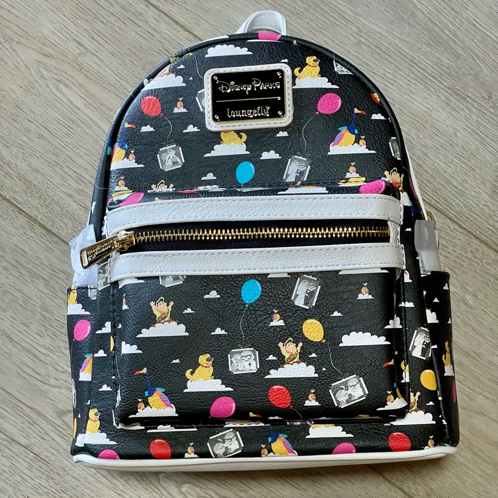 Loungefly Disney UP! - Black, White, Multicolor